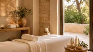 Gesichtsbehandlung Mallorca in einer privaten Villa